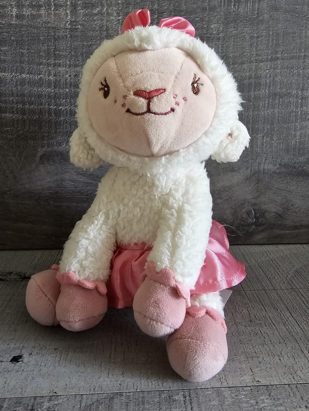 Doc McStuffins Lambie W Ballet Tutu 7" Plush Disney Store Stuffed Animal Plush